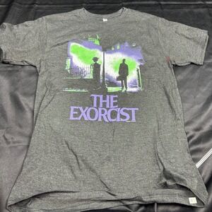 The Exorcist Movie Graphic Tee Charcoal Grey Zuni Sportswear Mens Medium M